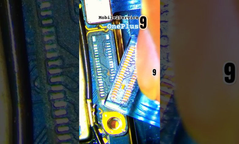 OnePlus 9 Broken Charging FPC Damage Repair Flex OnePlus 9 Broken Charging FPC Damage Repair Flex