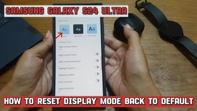 How to reset display mode on your Samsung Galaxy S24 How to reset display mode on your Samsung Galaxy S24
