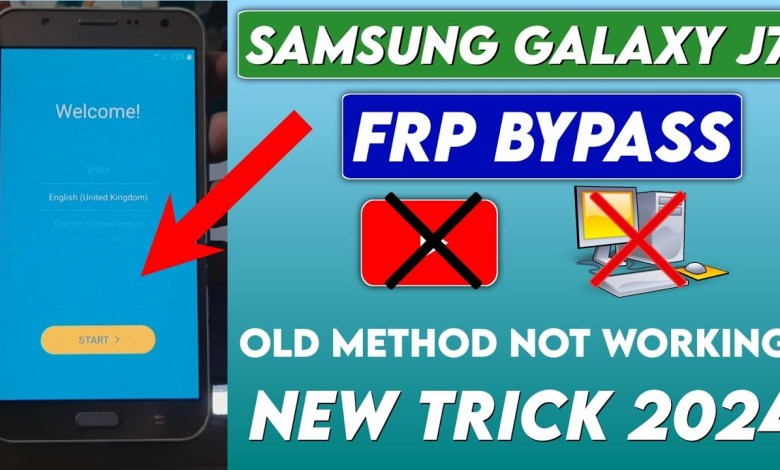 Samsung Galaxy J7 (SM J700) FRP Bypass – Samsung Samsung Galaxy J7 (SM J700) FRP Bypass – Samsung