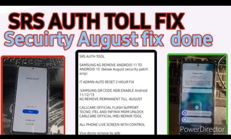 Srs auth toll update Ausust secuirty kg mdm unlock|| Srs auth toll update Ausust secuirty kg mdm unlock||