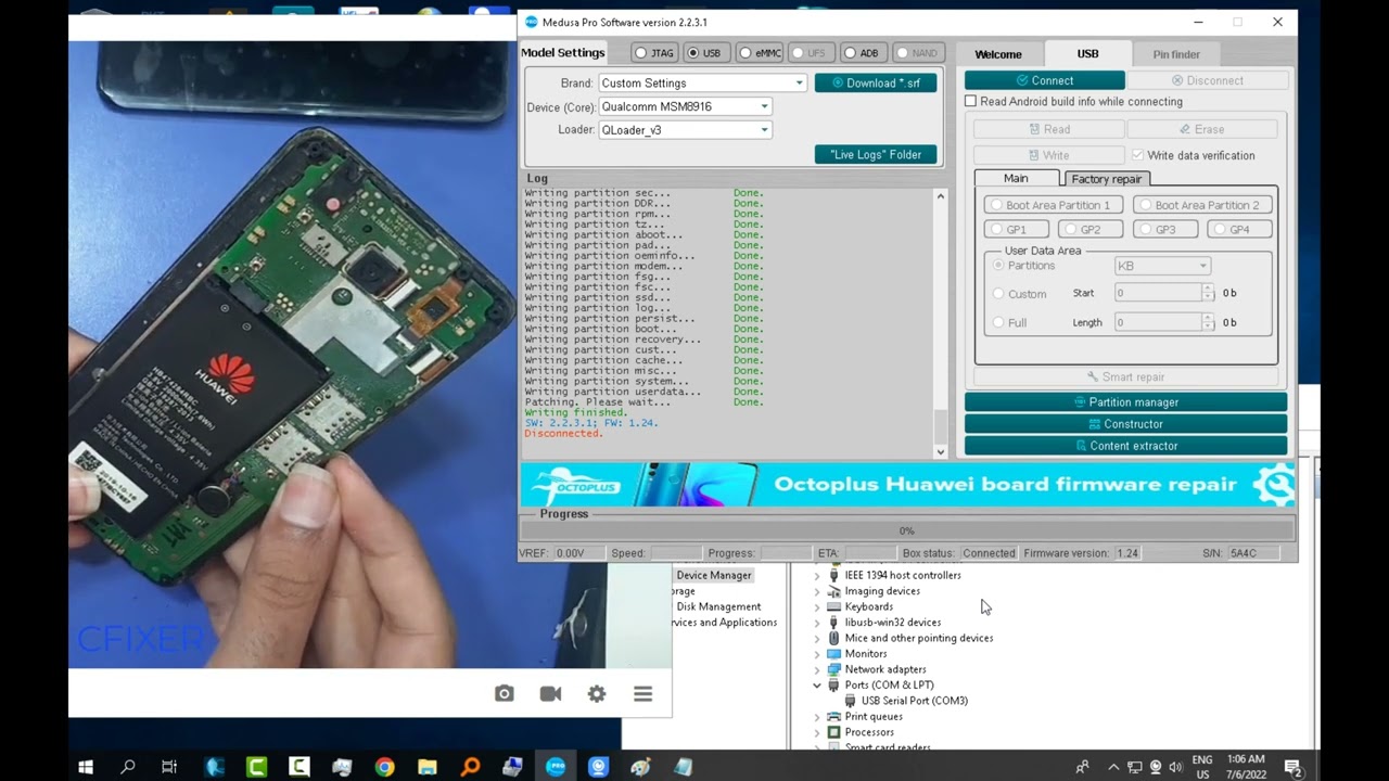 HUAWEI Y635-L21unbrick fix dead, flash xml file Medusa HUAWEI Y635-L21unbrick fix dead, flash xml file Medusa