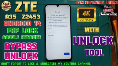 Curious About ZTE Blade A35 FRP Bypass on Android 14? Learn How to Bypass ZTE A35 Z2453 Security lock Curious About ZTE Blade A35 FRP Bypass on Android 14? Learn How to Bypass ZTE A35 Z2453 Security lock