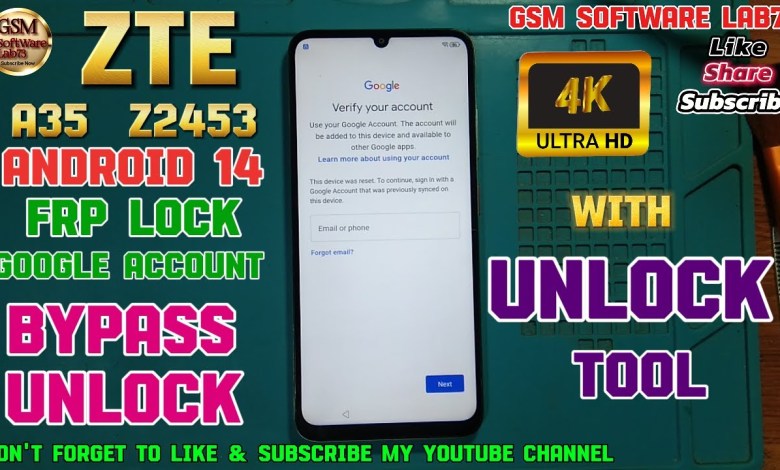 Curious About ZTE Blade A35 FRP Bypass on Android 14? Learn How to Bypass ZTE A35 Z2453 Security lock Curious About ZTE Blade A35 FRP Bypass on Android 14? Learn How to Bypass ZTE A35 Z2453 Security lock