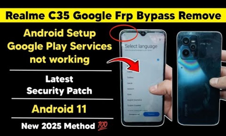 Curious about Realme C35 (RMX3511)? Learn how to bypass Frp and remove Android 11 restrictions! Curious about Realme C35 (RMX3511)? Learn how to bypass Frp and remove Android 11 restrictions!