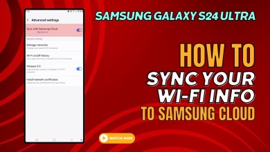 Samsung Galaxy S24 Ultra : How to enable Wi-Fi Samsung Galaxy S24 Ultra : How to enable Wi-Fi