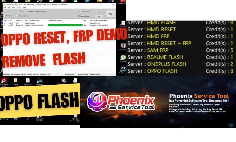 OPPO Flash Tool Phoenix Service Tool OPPO Flash Tool Phoenix Service Tool