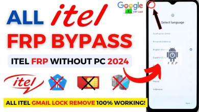 All itel FRP Bypass Without PC Itel Android 12/13 All itel FRP Bypass Without PC Itel Android 12/13