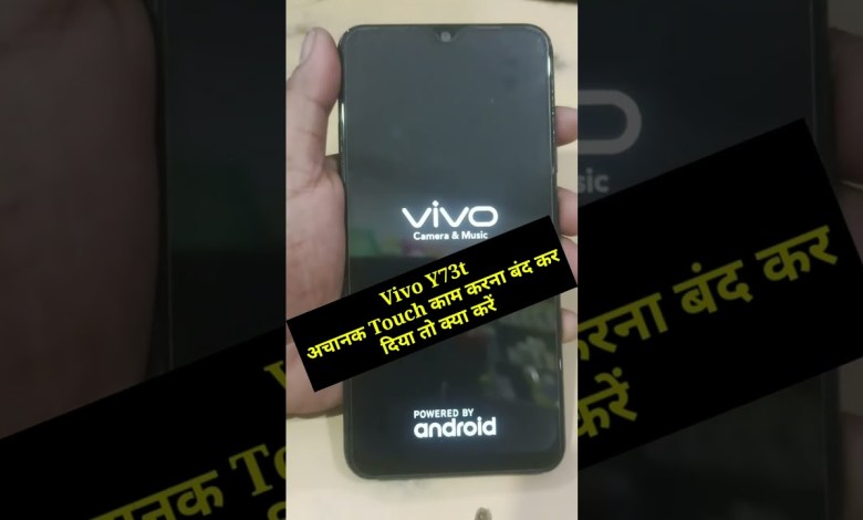 Vivo Y73T Touch screen not working Vivo Y73T Touch screen not working