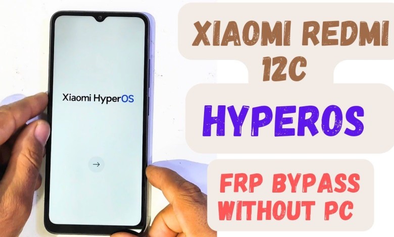 Xiaomi REDMI 12c hyperOS frp bypass without pc Xiaomi REDMI 12c hyperOS frp bypass without pc