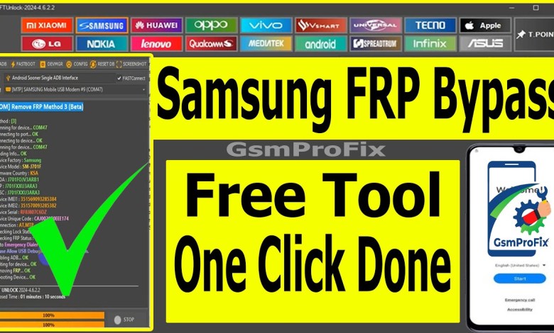 TFT Unlock Tool 2024 Free Tool | Samsung FRP TFT Unlock Tool 2024 Free Tool | Samsung FRP