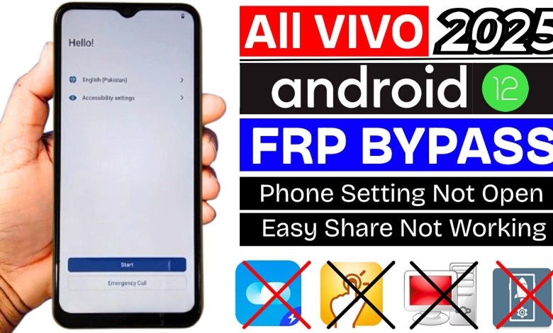 Unlocking Secrets: Bypass Google/FRP on Vivo Devices Running Android 12 in 2025! Unlocking Secrets: Bypass Google/FRP on Vivo Devices Running Android 12 in 2025!