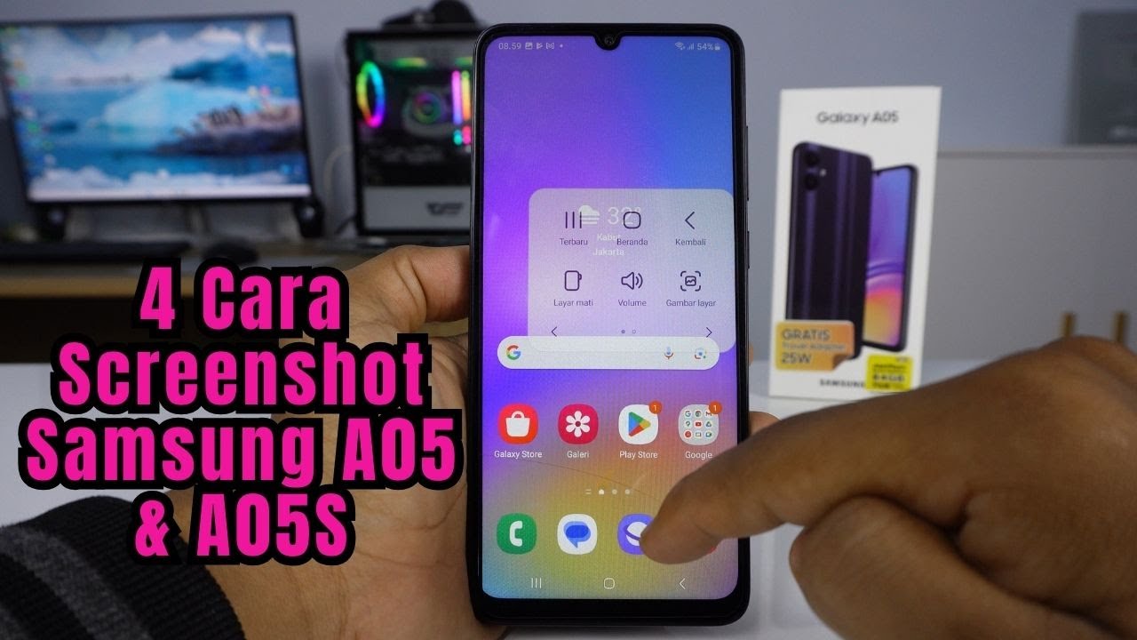 How to screenshot the Samsung A05 and Samsung A05S cellphones How to screenshot the Samsung A05 and Samsung A05S cellphones