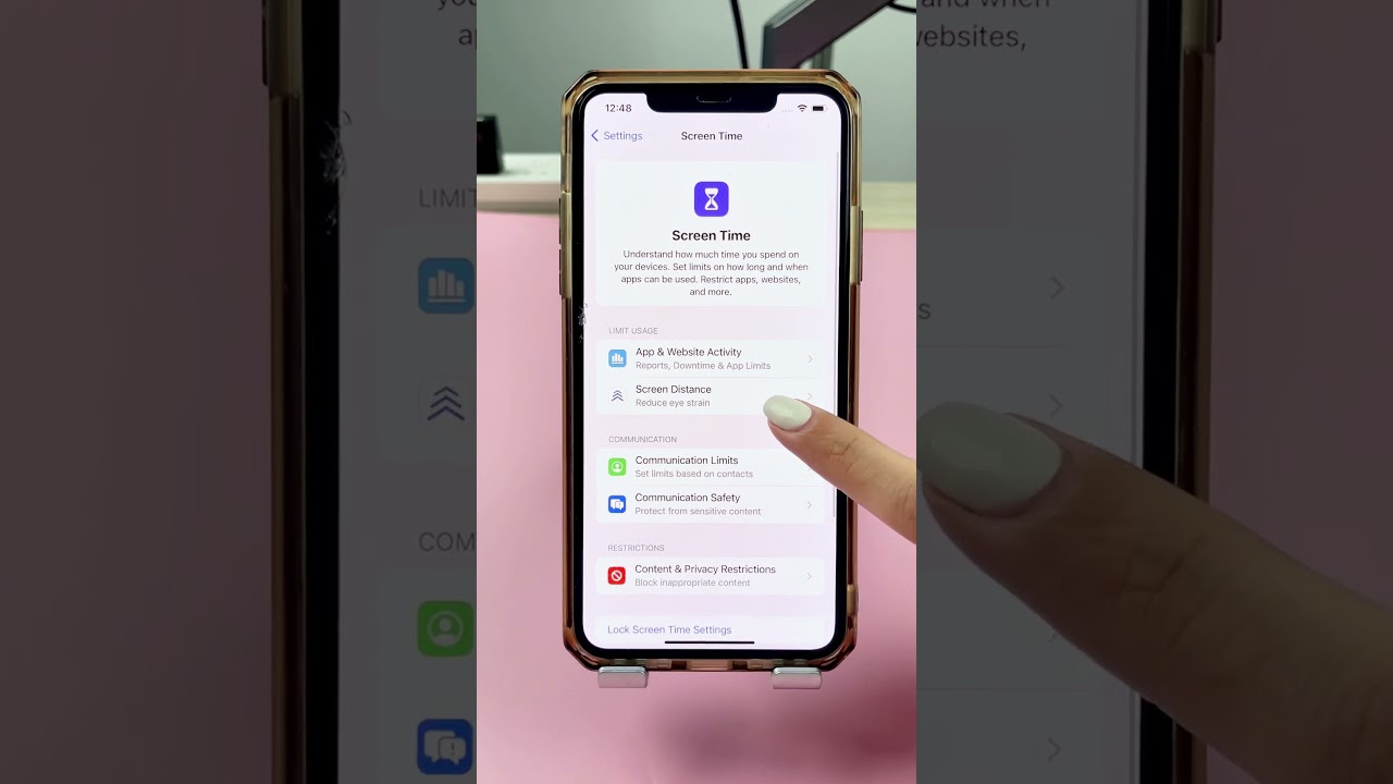 iOS 17 screen distance #ios17 #screendistance #imyfone iOS 17 screen distance #ios17 #screendistance #imyfone