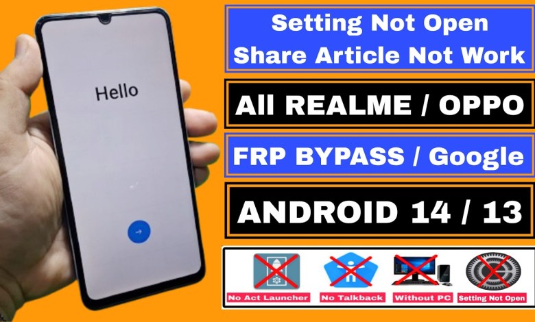 Curious about Realme FRP Bypass Setting Not Opening in 2025 on Android? Curious about Realme FRP Bypass Setting Not Opening in 2025 on Android?