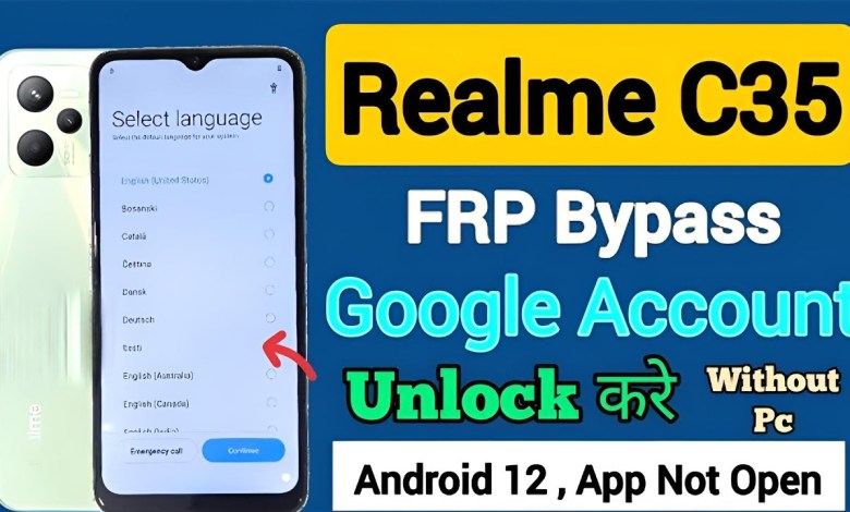 Unlocking Secrets: Realme C35 (RMX3511) FRP Bypass for Android 12/13 || Discover the App! Unlocking Secrets: Realme C35 (RMX3511) FRP Bypass for Android 12/13 || Discover the App!