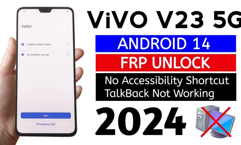 VIVO V23 5G (V2130) Gmail Frp Bypass Android 14 Without VIVO V23 5G (V2130) Gmail Frp Bypass Android 14 Without