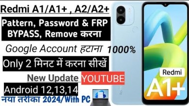 Redmi A1,A1+ / A2, A2+ Pin, Pattern, Password Unlock Redmi A1,A1+ / A2, A2+ Pin, Pattern, Password Unlock