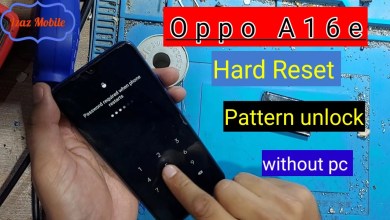 Oppo A16e Hard Reset Pattern unlock password Pin code Oppo A16e Hard Reset Pattern unlock password Pin code