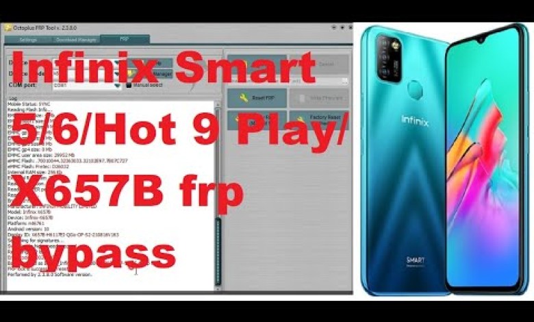 Infinix Smart 5 X657B frp bypass Octoplus FRP Tool by Infinix Smart 5 X657B frp bypass Octoplus FRP Tool by