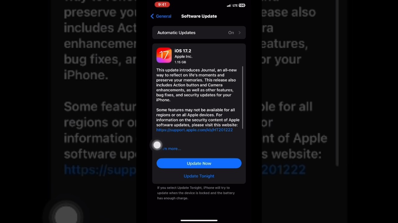 iPhone Download new update | iOS17.2 features iPhone Download new update | iOS17.2 features