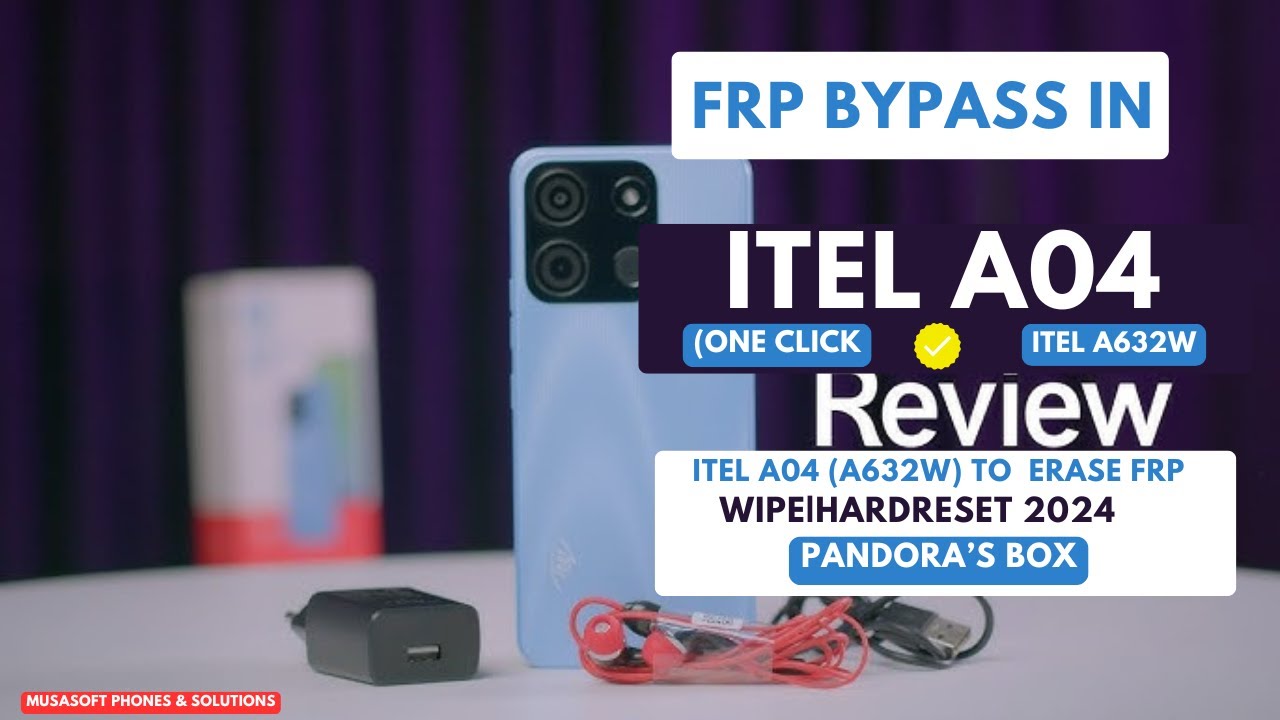 FRP BYPASS|REMOVE IN ITEL A04|ITEL A632W FRP BYPASS|REMOVE IN ITEL A04|ITEL A632W