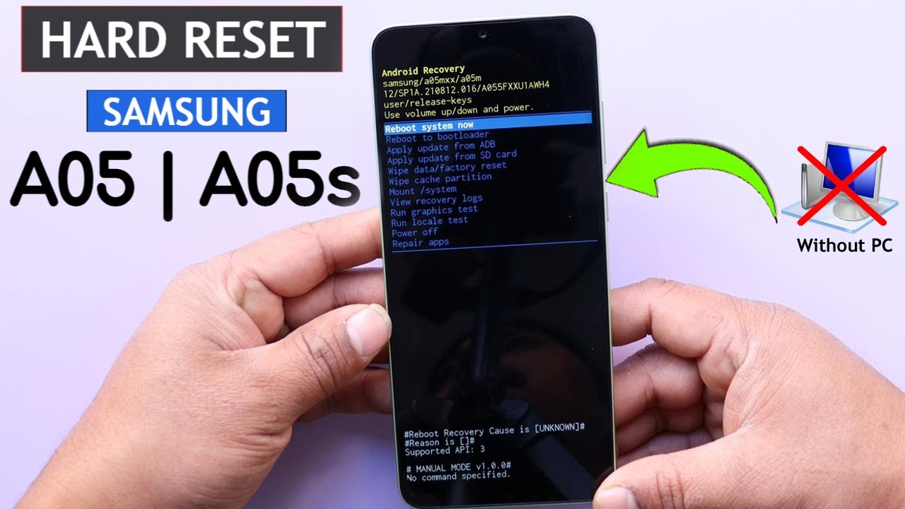 Hard Reset Samsung A05 | A05s Remove Hard Reset Samsung A05 | A05s Remove