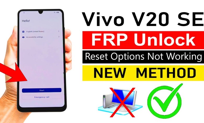 Vivo V20 SE : Gmail Account Bypass | Without Computer Vivo V20 SE : Gmail Account Bypass | Without Computer