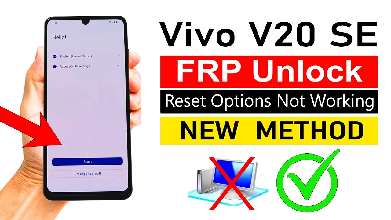 Vivo V20 SE : Gmail Account Bypass | Without Computer Vivo V20 SE : Gmail Account Bypass | Without Computer