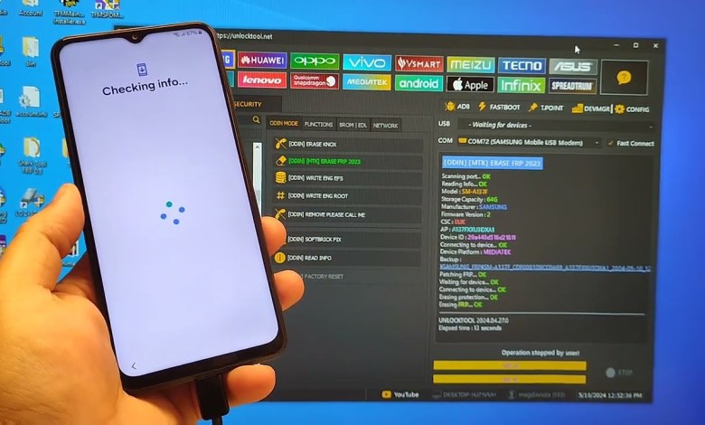 Samsung A13 (SM-A137F), Remove Google Account, Samsung A13 (SM-A137F), Remove Google Account,