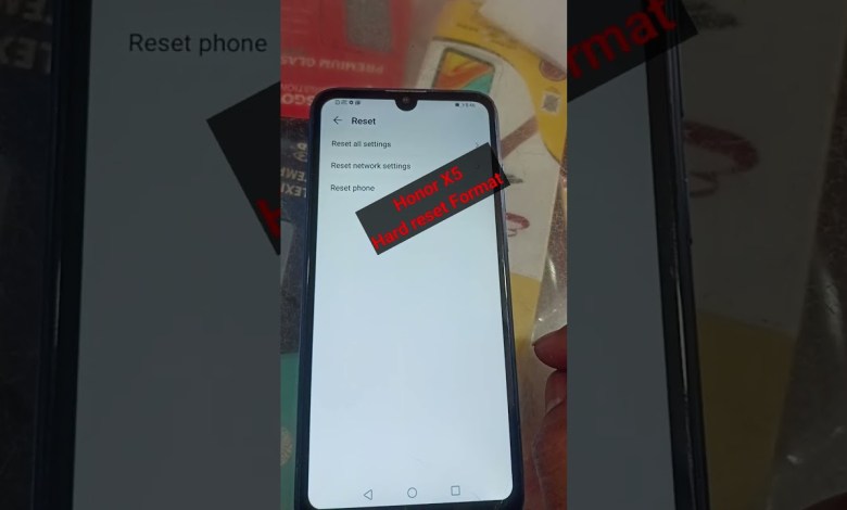 Honor X5 Hard Reset #mobiletipsandtricks #viral #shorts Honor X5 Hard Reset #mobiletipsandtricks #viral #shorts
