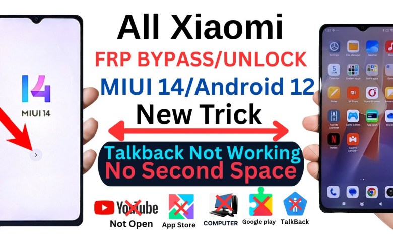 Unlocking Secrets: The Ultimate Guide to Bypassing FRP on Xiaomi/Redmi/Poco Devices with MIUI 14 & Android 12 Unlocking Secrets: The Ultimate Guide to Bypassing FRP on Xiaomi/Redmi/Poco Devices with MIUI 14 & Android 12