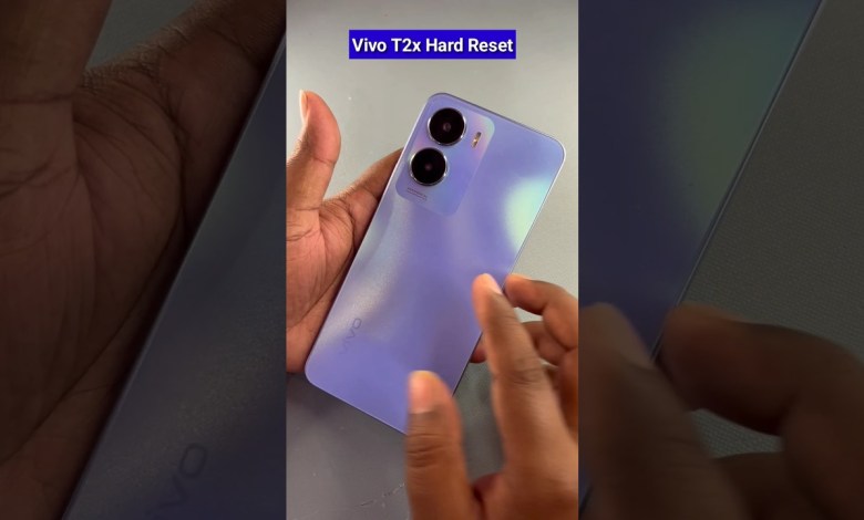 Vivo T2x Hard Reset | Vivo T2x 5G Pattern Lock Remove Vivo T2x Hard Reset | Vivo T2x 5G Pattern Lock Remove