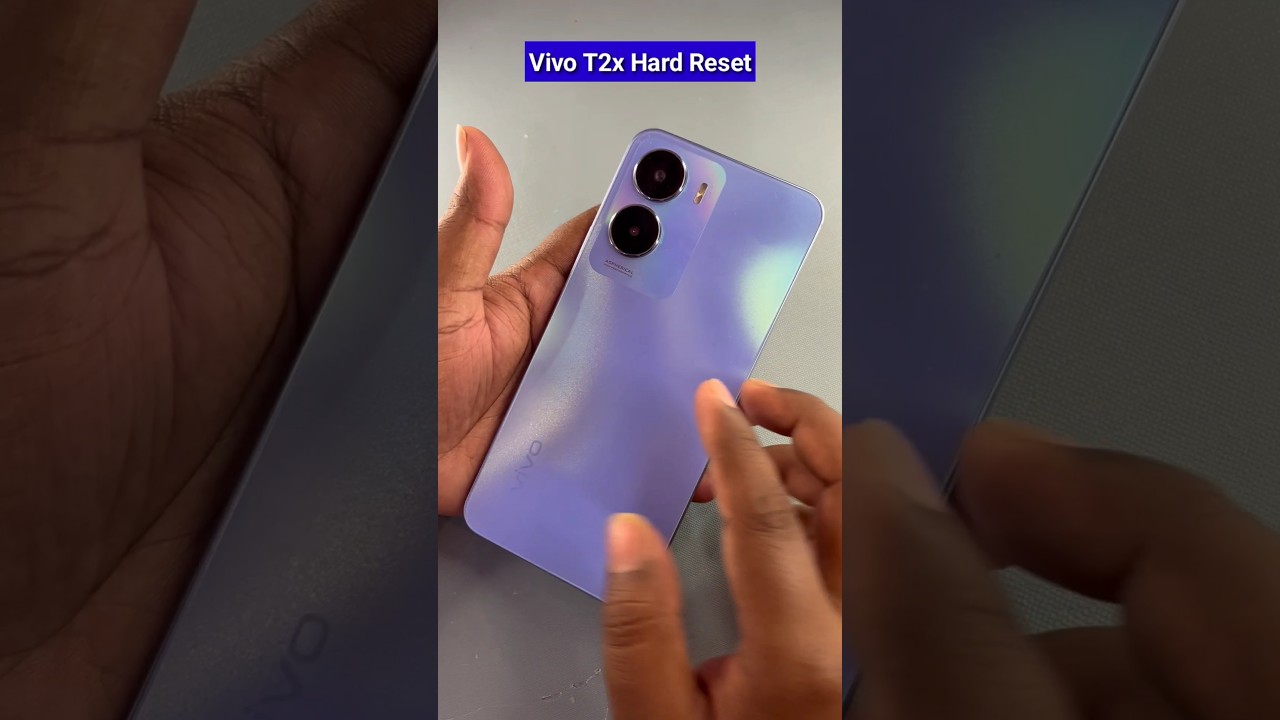Vivo T2x Hard Reset | Vivo T2x 5G Pattern Lock Remove Vivo T2x Hard Reset | Vivo T2x 5G Pattern Lock Remove