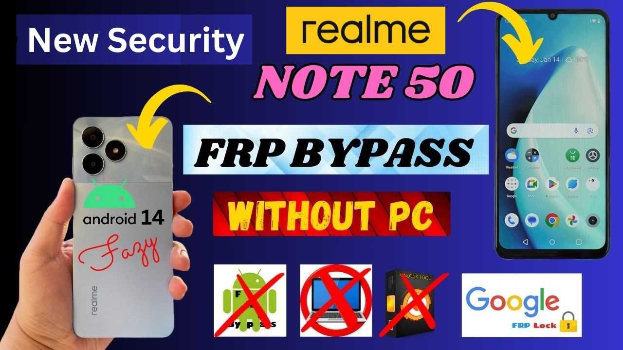 New Method Realme Note 50 Frp bypass | Andriod 14 | New Method Realme Note 50 Frp bypass | Andriod 14 |