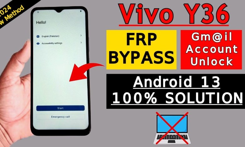 Vivo Y36 FRP Bypass Without PC2024 | All Vivo Android Vivo Y36 FRP Bypass Without PC2024 | All Vivo Android