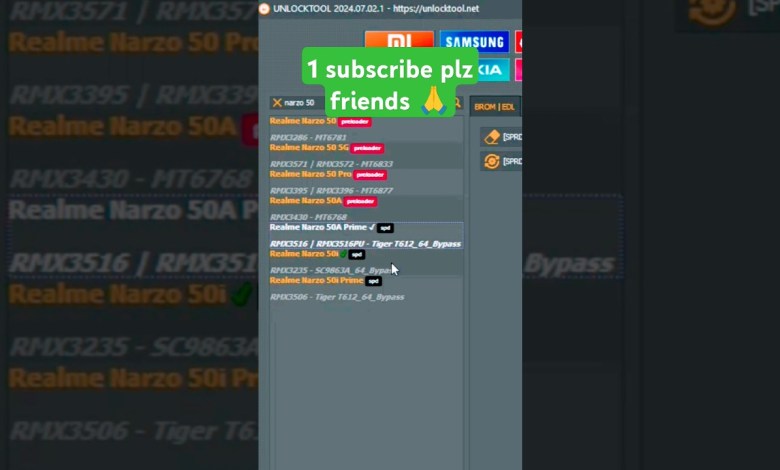 how to frp remove narzo 50A prime unlock tool #TTN1592 how to frp remove narzo 50A prime unlock tool #TTN1592