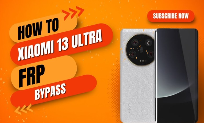 Xiaomi 13 ultra HyperOS frp Bypass Xiaomi 13 ultra HyperOS frp Bypass