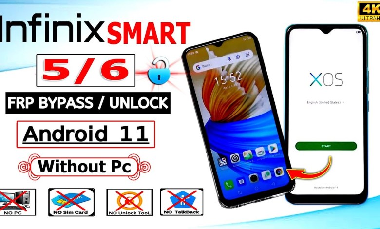 Infinix Smart 5/6 Frp Bypass 2024 Android 11 Without Pc Infinix Smart 5/6 Frp Bypass 2024 Android 11 Without Pc