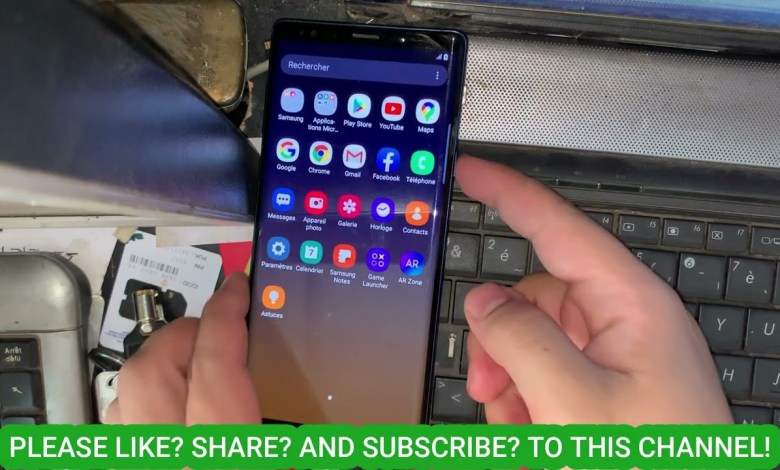 Galaxy Note 9 (SM-N960) Android 9 FRP Galaxy Note 9 (SM-N960) Android 9 FRP