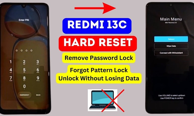 Redmi 13c Hard Reset | Password Pattern Unlock Without Redmi 13c Hard Reset | Password Pattern Unlock Without