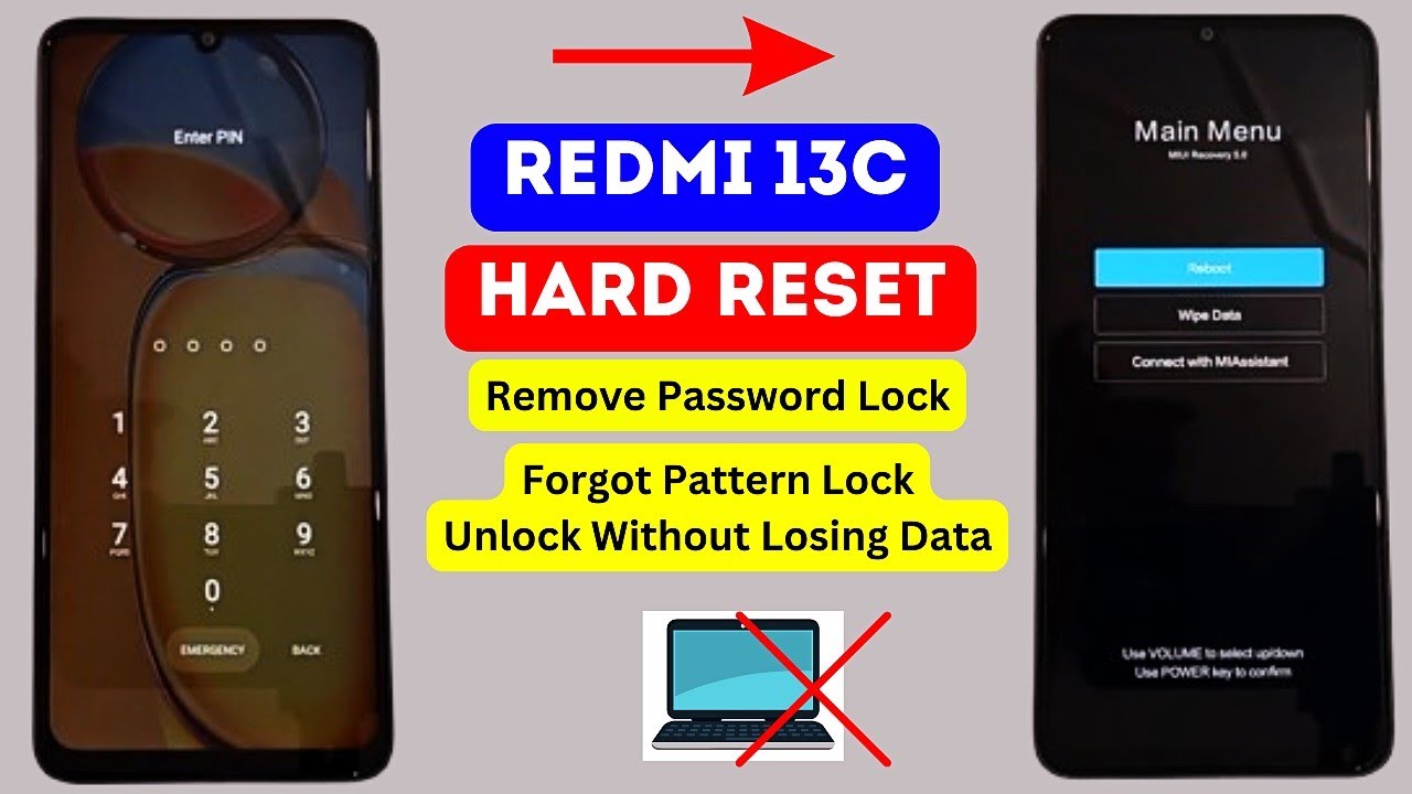 Redmi 13c Hard Reset | Password Pattern Unlock Without Redmi 13c Hard Reset | Password Pattern Unlock Without