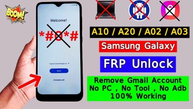 Samsung Galaxy A10,A20,A02,A03 FRP Bypass Without Samsung Galaxy A10,A20,A02,A03 FRP Bypass Without