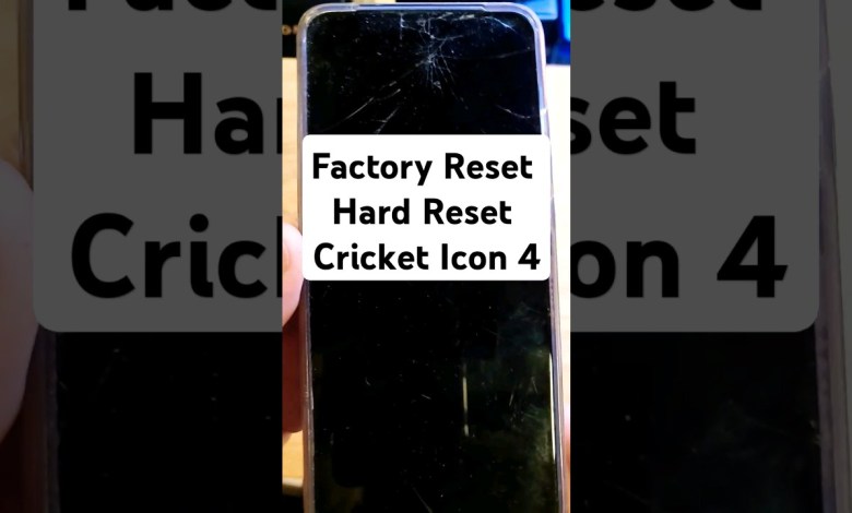 How to Factory Reset Hard Reset Cricket Icon 4 – How to How to Factory Reset Hard Reset Cricket Icon 4 – How to