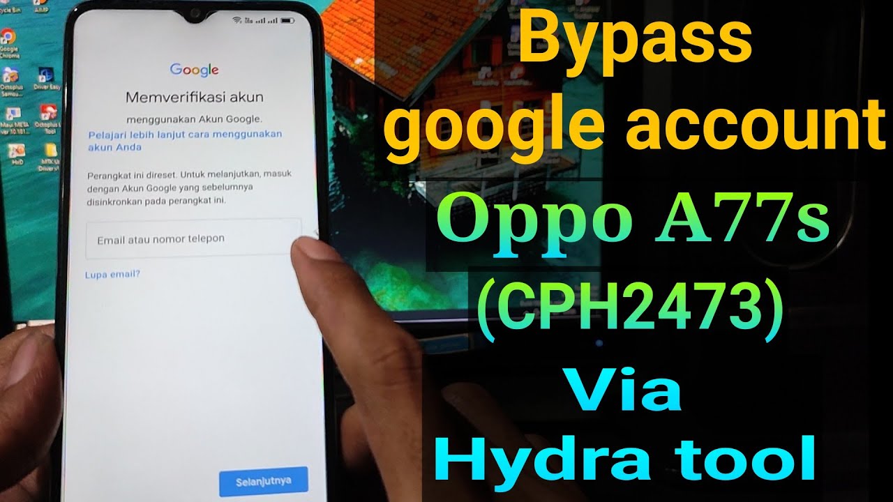 Frp Bypass Oppo A77s || Oppo A77s google account bypass Frp Bypass Oppo A77s || Oppo A77s google account bypass