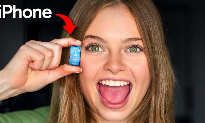 I Tried The WORLD’S SMALLEST iPHONE I Tried The WORLD’S SMALLEST iPHONE