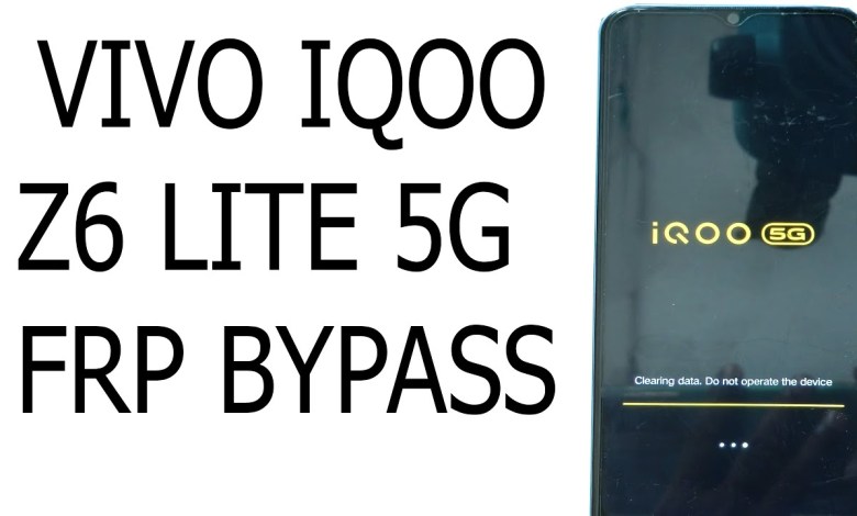IQOO Z6 LITE 5G FRP BYPASS NEW SECURITY IQOO Z6 LITE 5G FRP BYPASS NEW SECURITY