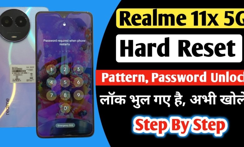 Realme 11x 5G Hard Reset | Realme 11x 5G Pattern, Realme 11x 5G Hard Reset | Realme 11x 5G Pattern,
