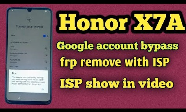 honor X7A frp bypass ® | how to remove frp honor X7A honor X7A frp bypass ® | how to remove frp honor X7A