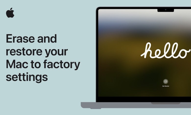 How to erase and reset your Mac to factory settings | How to erase and reset your Mac to factory settings |