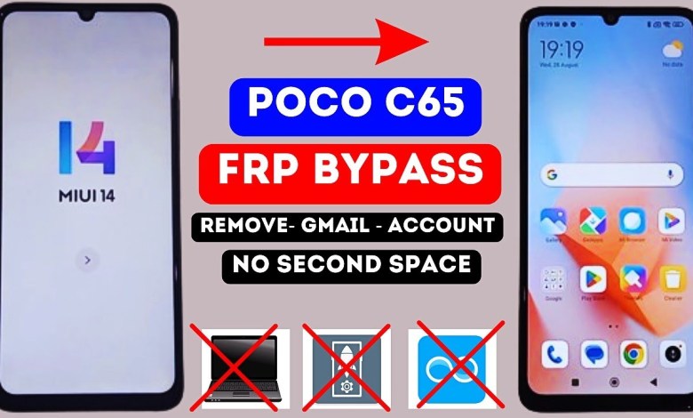 Poco C65 Miui 14 Frp Bypass/Unlock Google Account Lock Poco C65 Miui 14 Frp Bypass/Unlock Google Account Lock